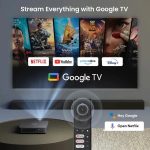 Dangbei Atom First Google TV™ Laser Projector 1200 ISO lumens 1080P ALPD® Dolby Audio - تصویر 5
