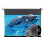VIVIDSTORM ALR P Acoustically Transparent Slimline Motorised Drop Down Standard/Long Throw Projector Screen - Image 12