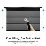 VIVIDSTORM PRO P Slimline ALR Acoustically Transparent Motorised Drop Down UST Projector Screen - Image 7
