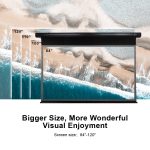 VIVIDSTORM PRO PA Acoustically Transparent Slimline Motorised Drop Down Projector Screen for Ceiling Mounted UST Laser Projector - Image 6