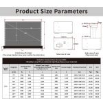 VIVIDSTORM S ALR Motorised Floor Rising Projector Screen for Standard Throw Projectors - Image 10