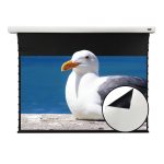 VIVIDSTORM Slimline Cinema White Motorised Drop Down Projector Screen - Image 10