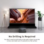 VIVIDSTORM S PRO Motorised Floor Rising UST Laser Projector Screen