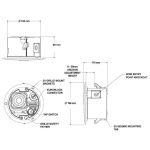 BOSE Professional DesignMax DM2C-LP In-Ceiling Loudspeaker + Luxe Vision Compact Amplifier Sound System - Image 4