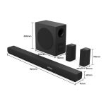 Hisense AX5100Q 580W 5.1 Channel Soundbar with Dolby Atmos - Image 3