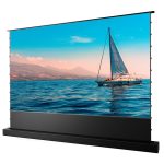 100''-130'' AWOL Vision Cinematic+ ALR Motorized Floor Rising Acoustic Screen - تصویر 8